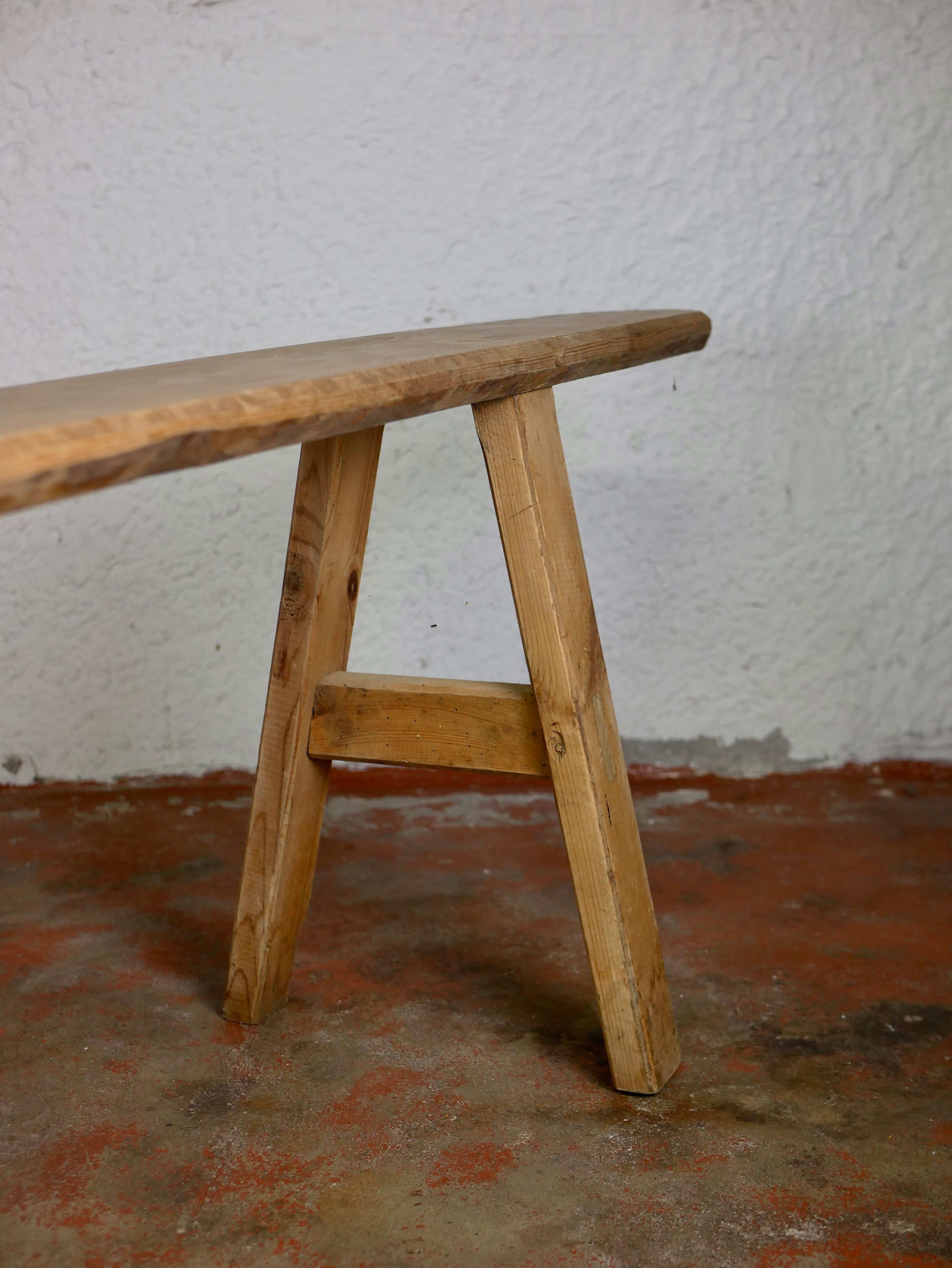 Auvergne oak bench