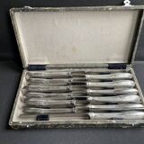 Box of 12 table knives – Orfèvrerie G. Vivier et Nogent