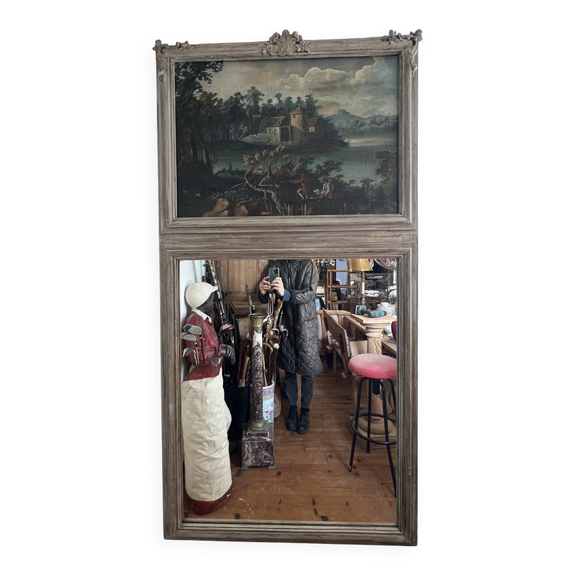 19th century trumeau