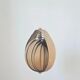 Rare Midcentury Wooden Pendant in style of Hans-Agne Jakobsson, Sweden, 1960s