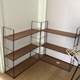 Modular vintage shelf double tomado from the 50s