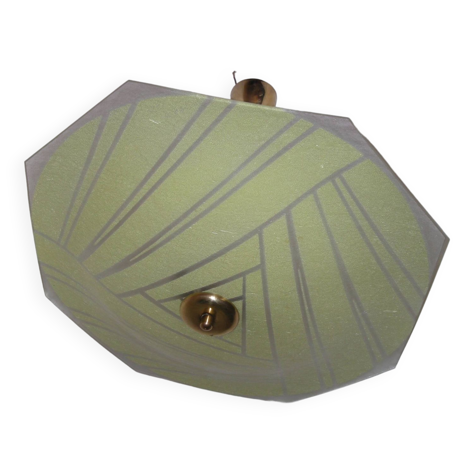 Lustre art déco Loys Luchat des années 30