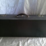Old large cardboard suitcase