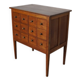 Dutch Oak Apothecary / Filing Cabinet, 1930s