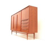 Vintage highboard by Heinrich Riestenpatt made in the 60s