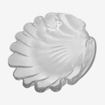 Glass shell trinket bowl