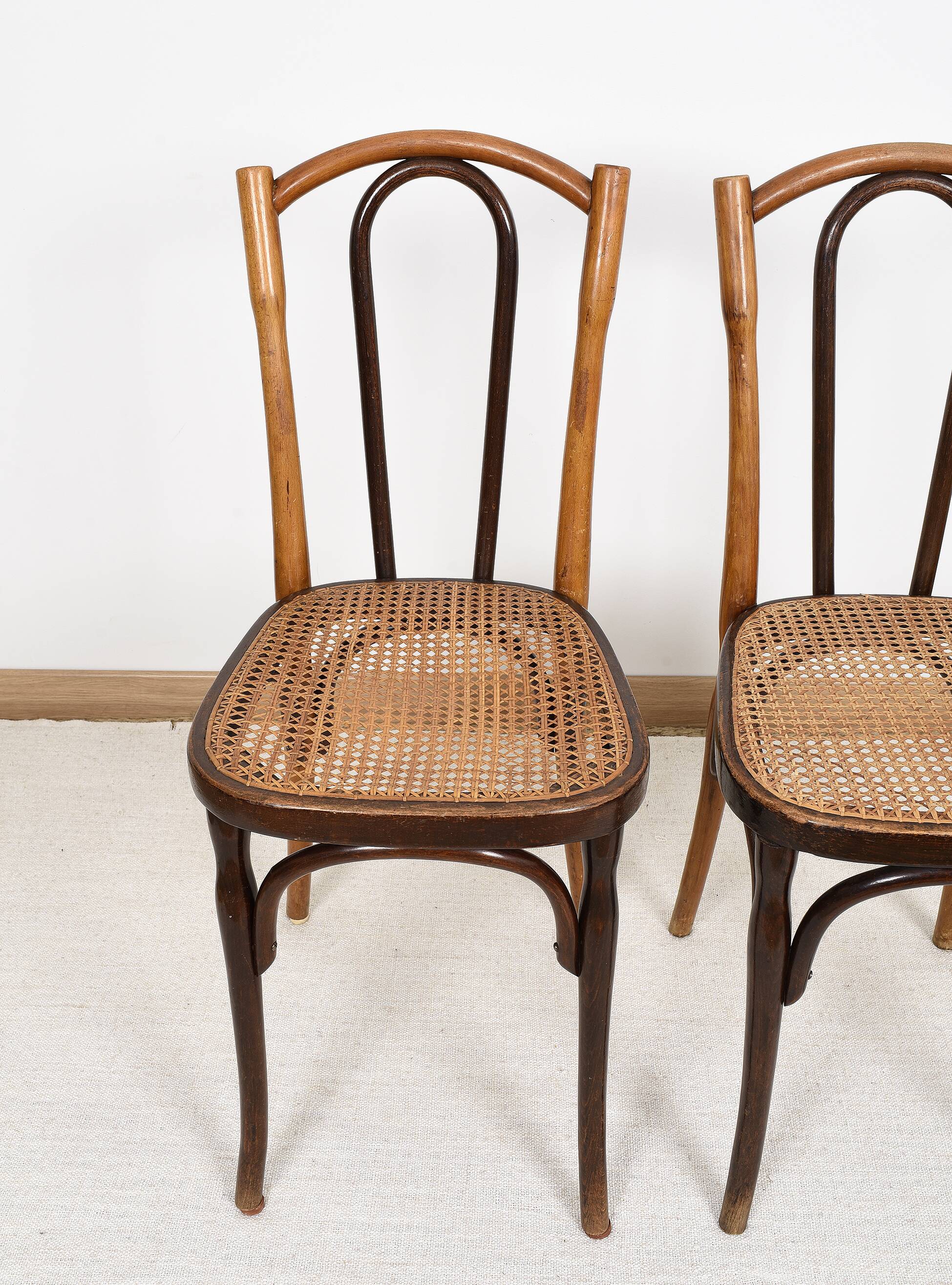 JJ bistro chairs. KOHN bentwood