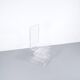 Imposing plexiglass chair from the 70's