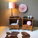 Pair of 50s/60s bedside tables