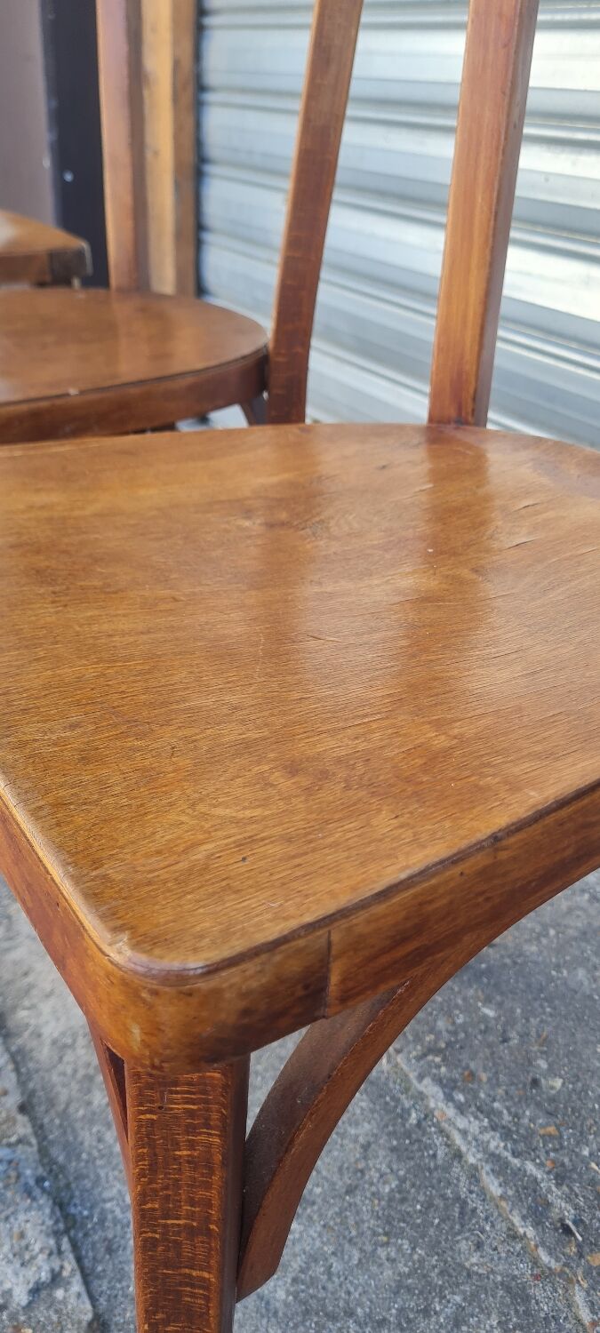 Set of 4 Baumann bistro chairs