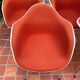 Ensemble de 4 fauteuils Dar par Charles et Ray Eames années 50