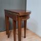Table demi lune en acajou