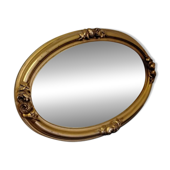Antique oval mirrors
