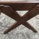 Suite of 6 wooden chairs  1940/1950
