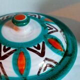 Ceramic fondue pot