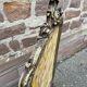 Louis XV fireplace fire screen Rocaille walnut 19th century