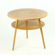 Table basse ronde Drovopodnik Holesov, circa 1960