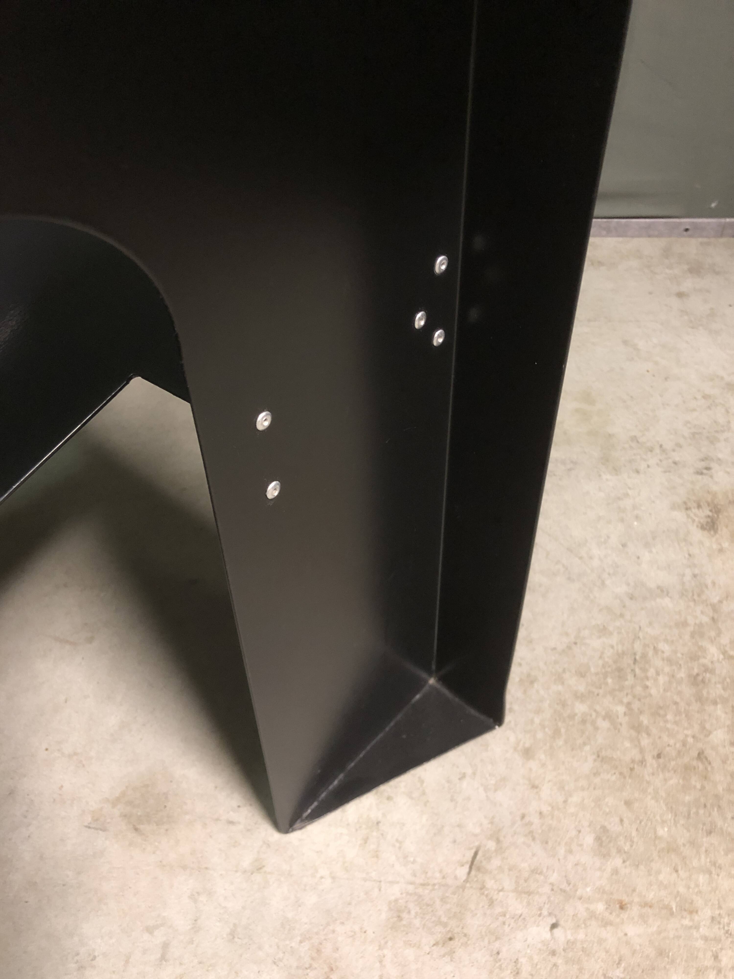 Rare rietveld arm chair by giandomenico belotti for alias, 1984