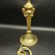 Large lamp with ram's heads in Louis XVI style - gilded bronze