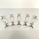 5 knife rests, "Chrysanthemum" model, from Maison Christofle