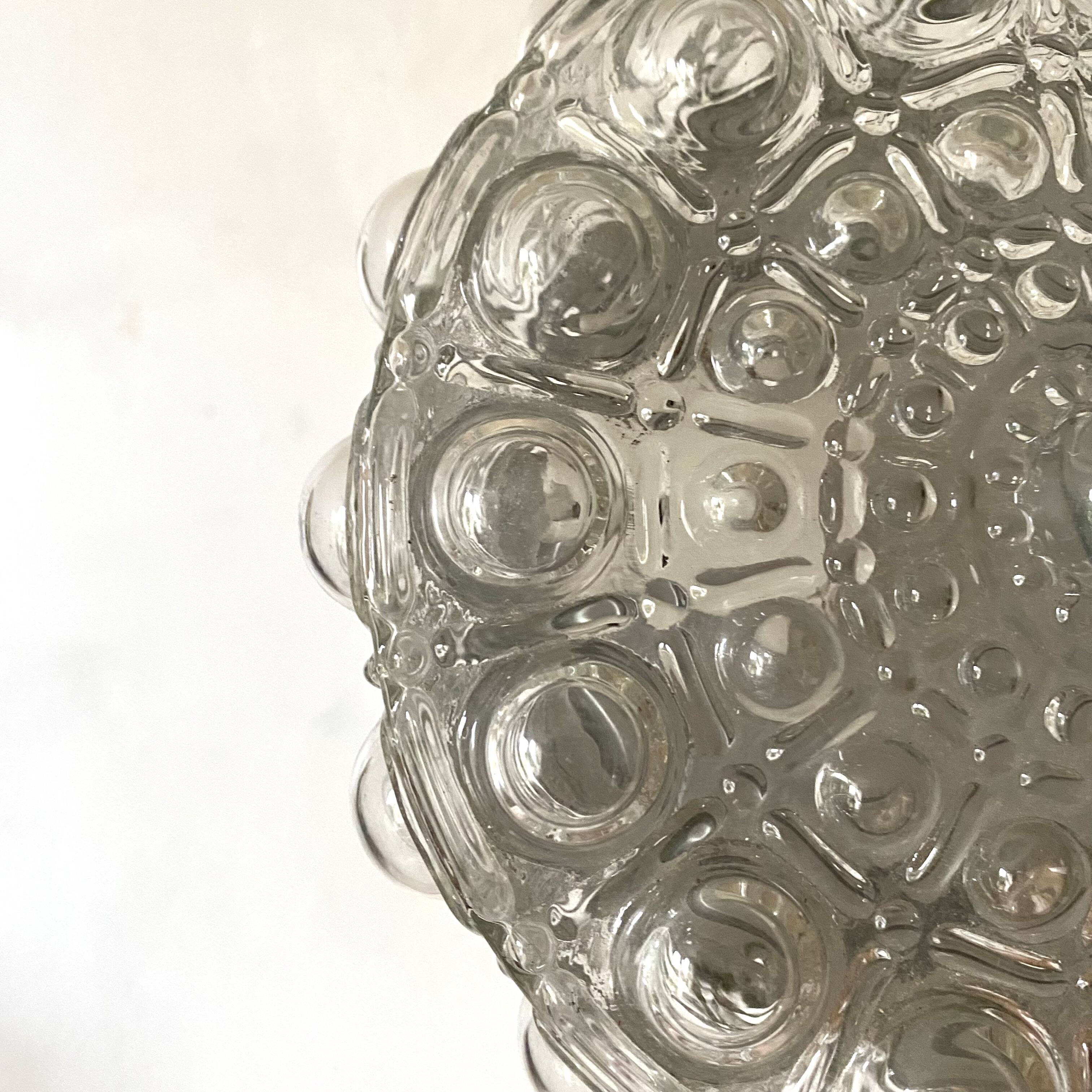 Round vintage bubble ceiling light