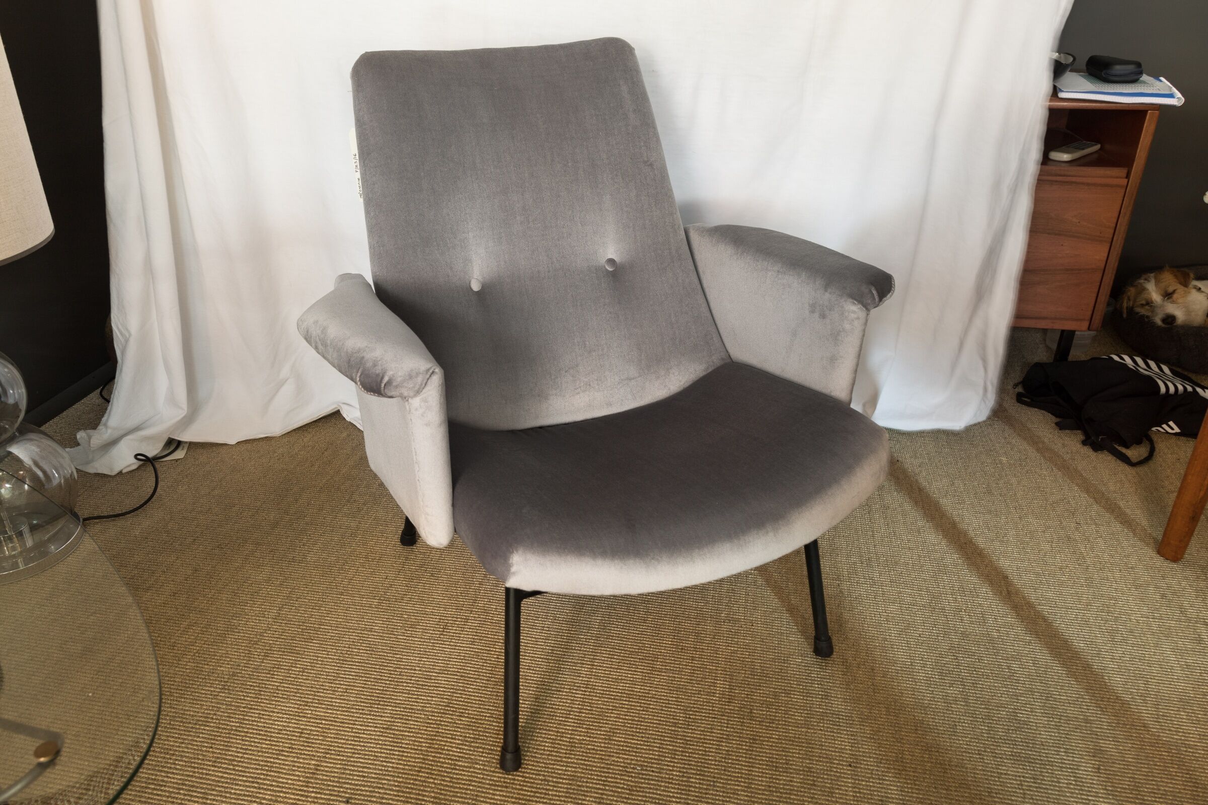 Chair and ottoman Pierre Guariche