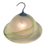 Vintage 80's murano glass pendant light