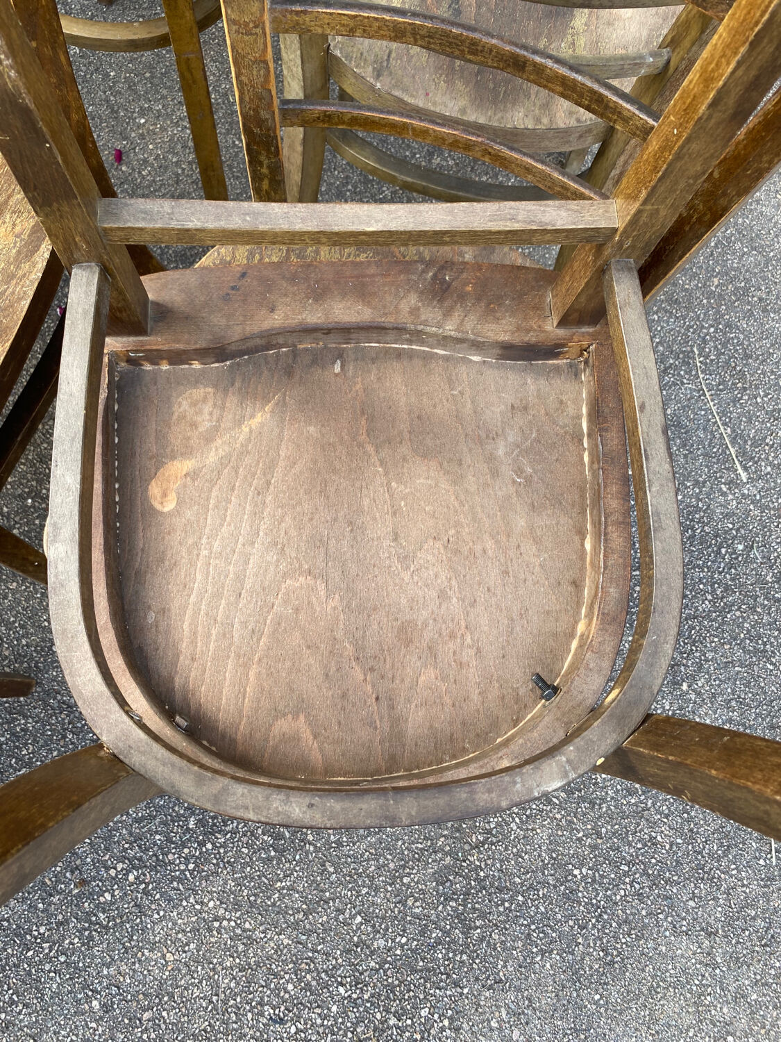 Set of 16 bistro chairs