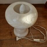 Vintage alabaster lamp 70s