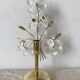 Murano glass flower lamp, Italy 1970-80
