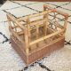 Cane magazine rack