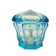 Biedermeier candy dish from Moser, Bohemia, 1890s