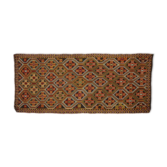 Tapis kilim artisanal anatolien 350 cm x 151 cm