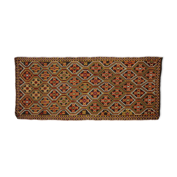 Tapis kilim artisanal anatolien 350 cm x 151 cm