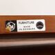 Kai Kristiansen home office shelving unit in teak for FM Mobler, 1960s