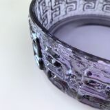 Glass bowl Taalari of Riihimäki glass Finland, scandinavian design