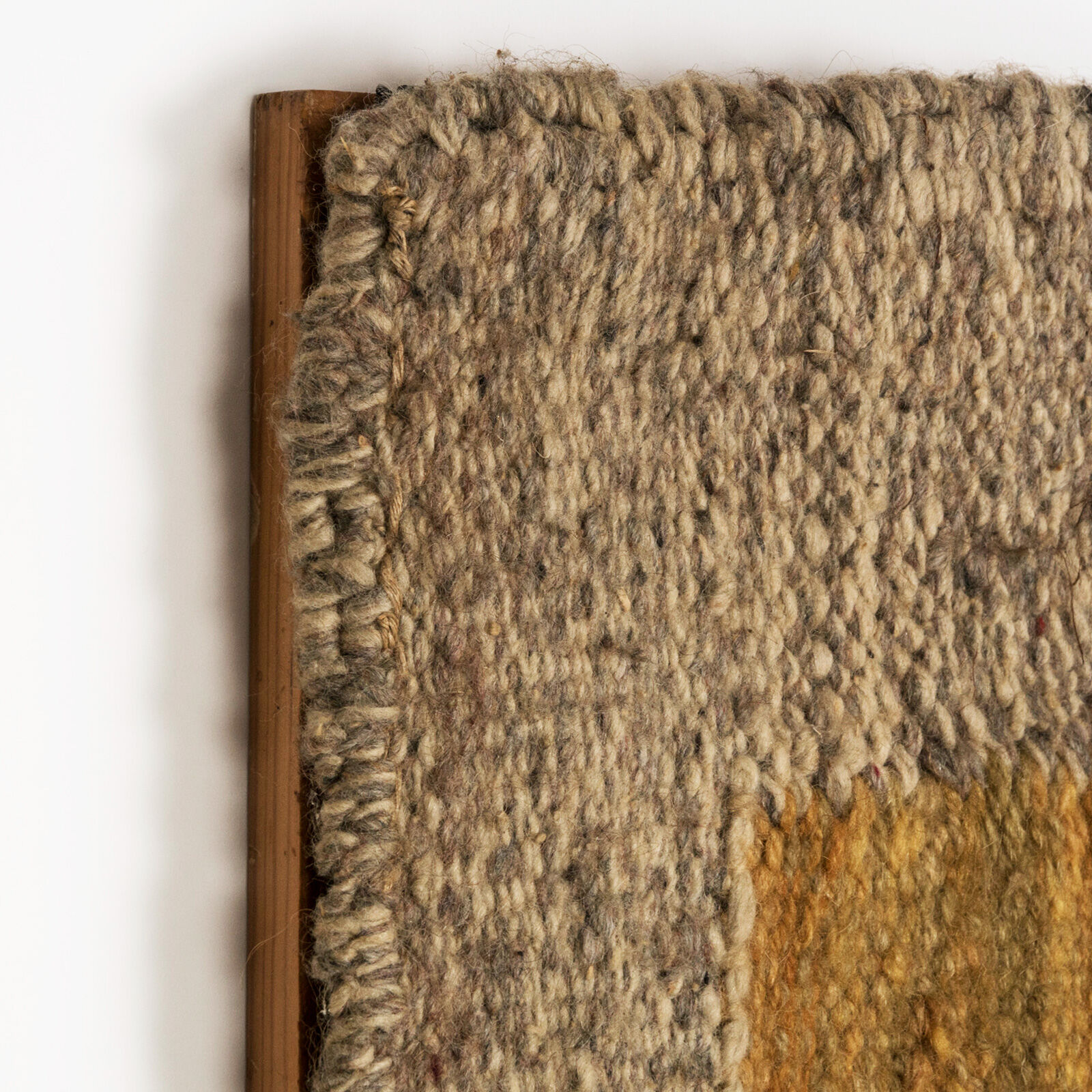 Mid-century norman knight wool wall hanging