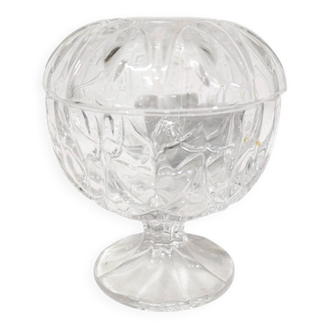Glass candy box