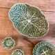 Set of 3 vintage pieces of serving cabbage, salt-pepper, mustard and ravier