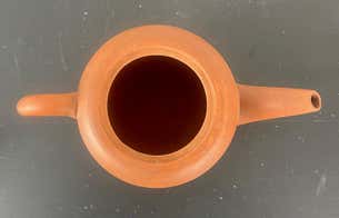 Chinese Terracotta Teapot from Yixing - circa 1900 China Qing Period