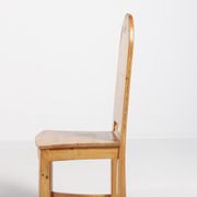 Set of 6 Swedish solid pine chairs by Sven Larsson Möbelshop