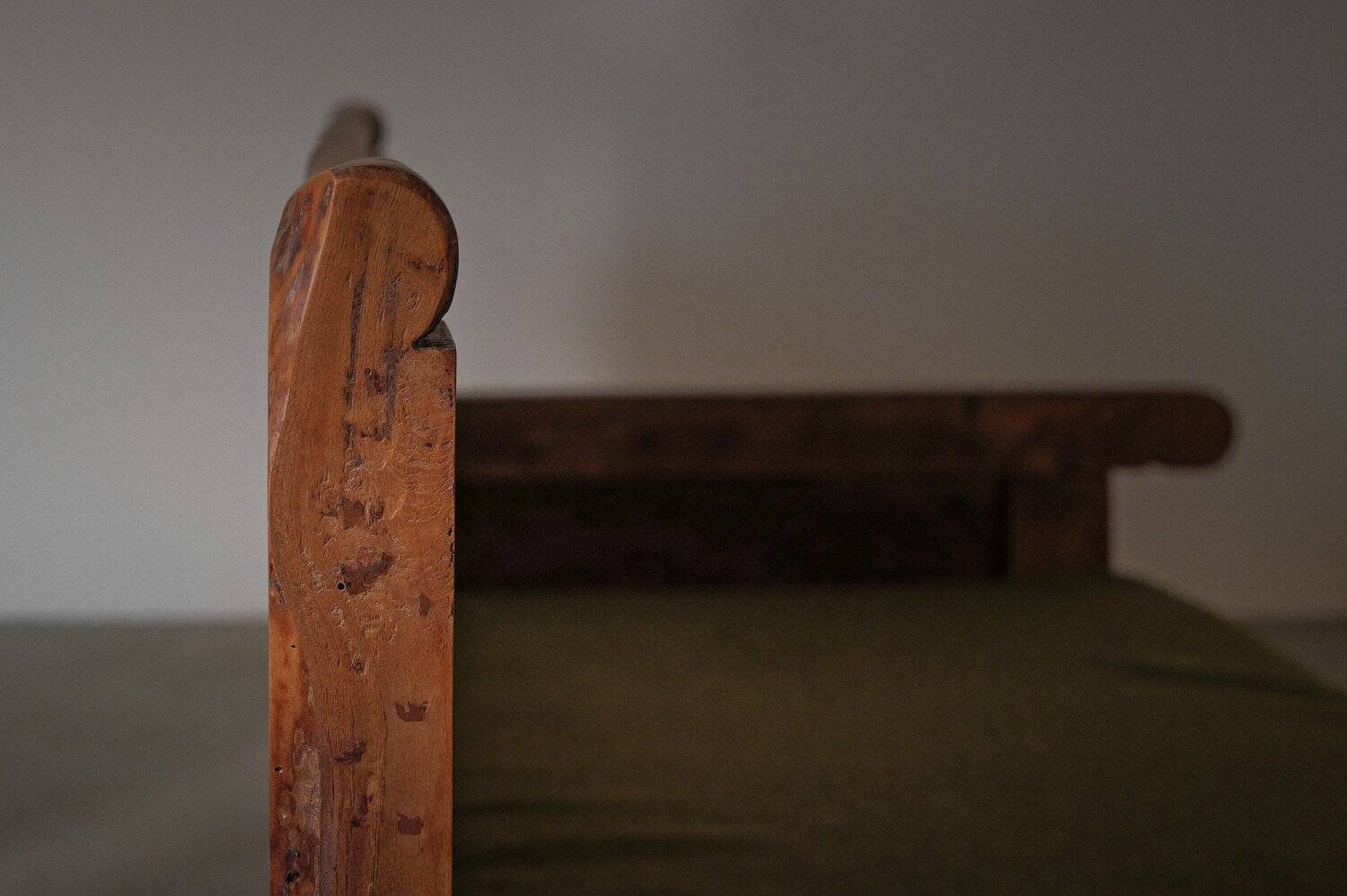 Mountain bench, folk art, 1800