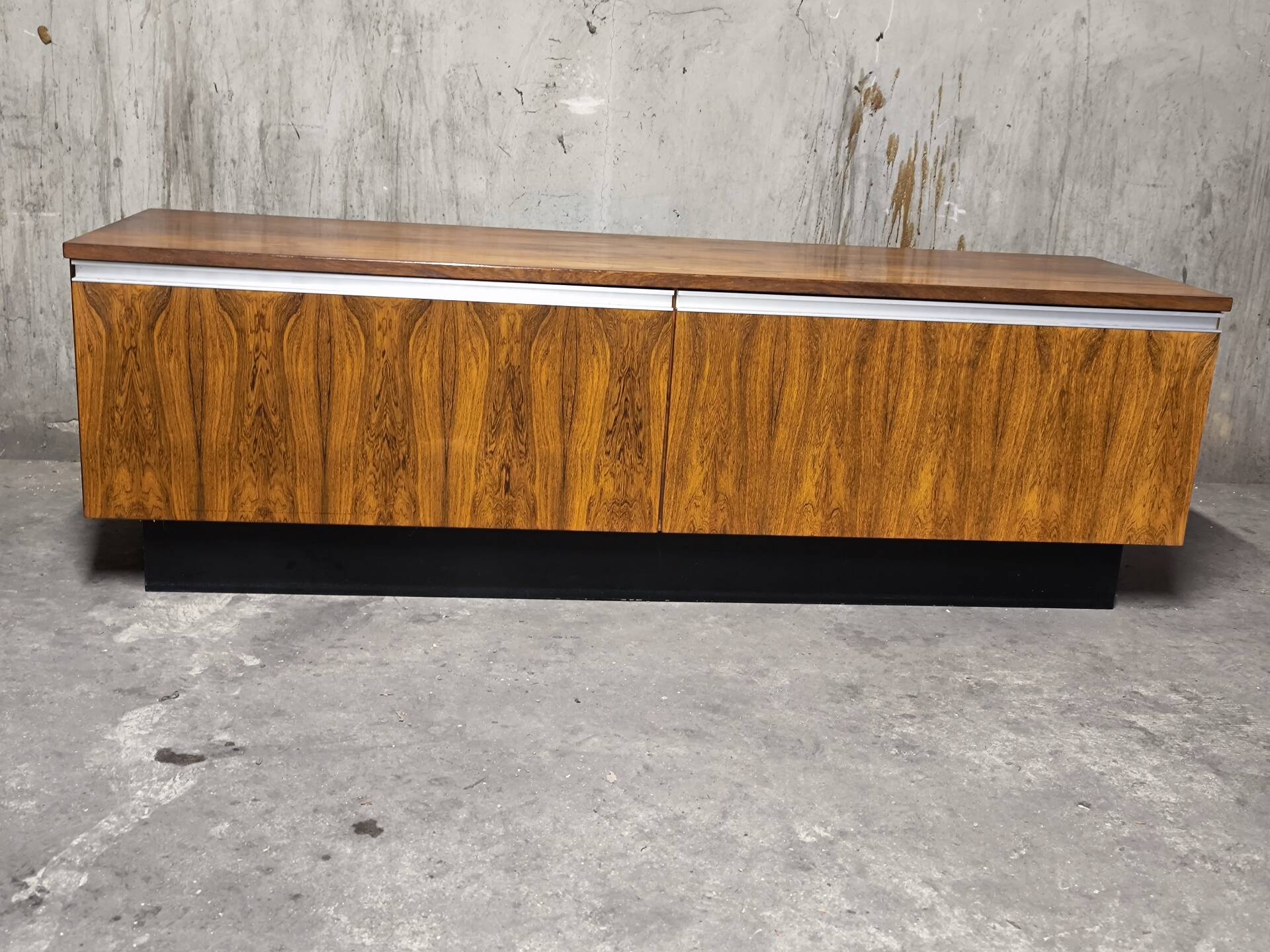 Vintage Scandinavian enfilade from the 1960s in rosewood.