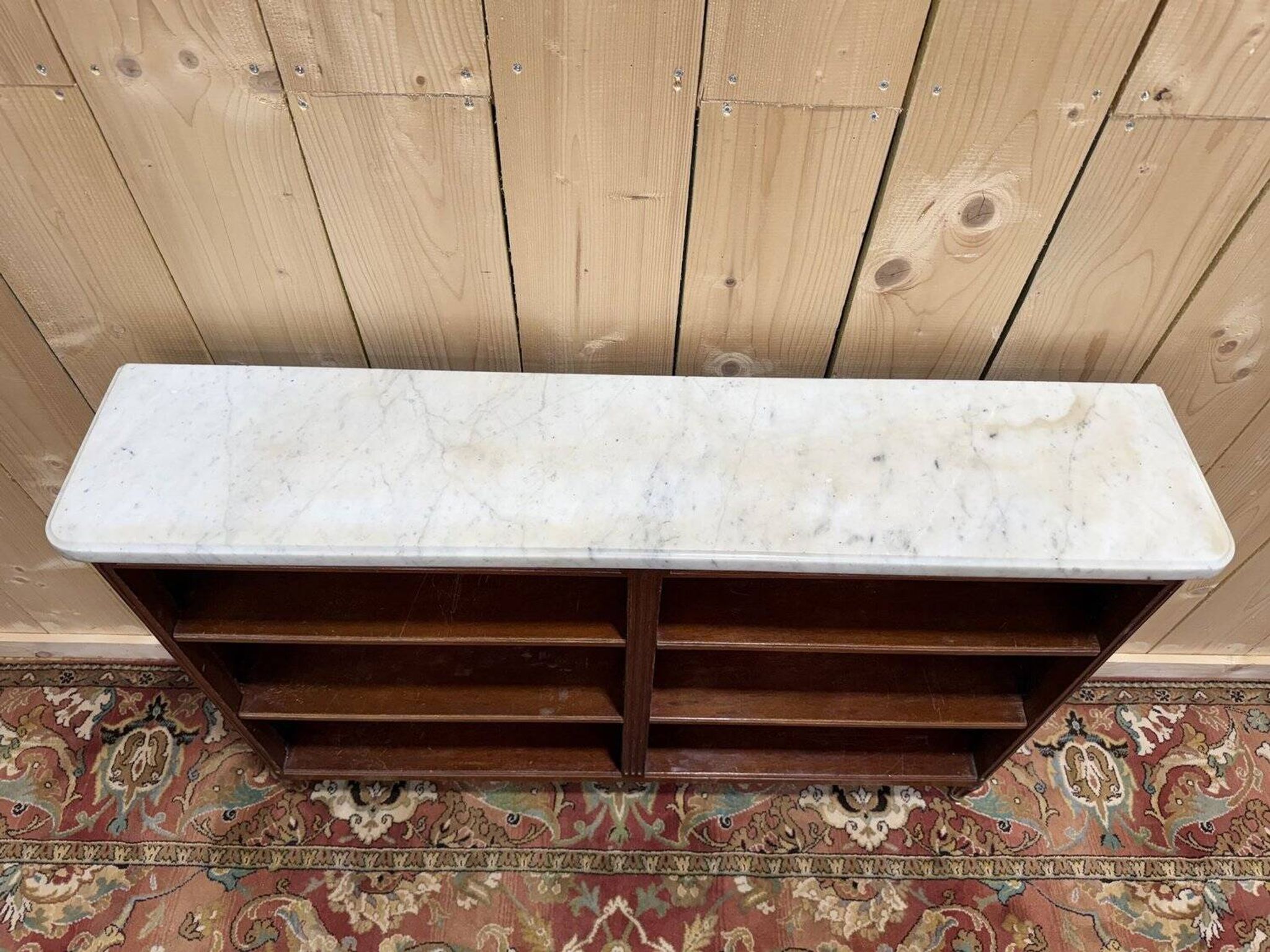 Large bookcase in the Louis XVI style.