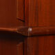 Vintage mahogany storage by Didier Rozaffy for Oscar, 1950