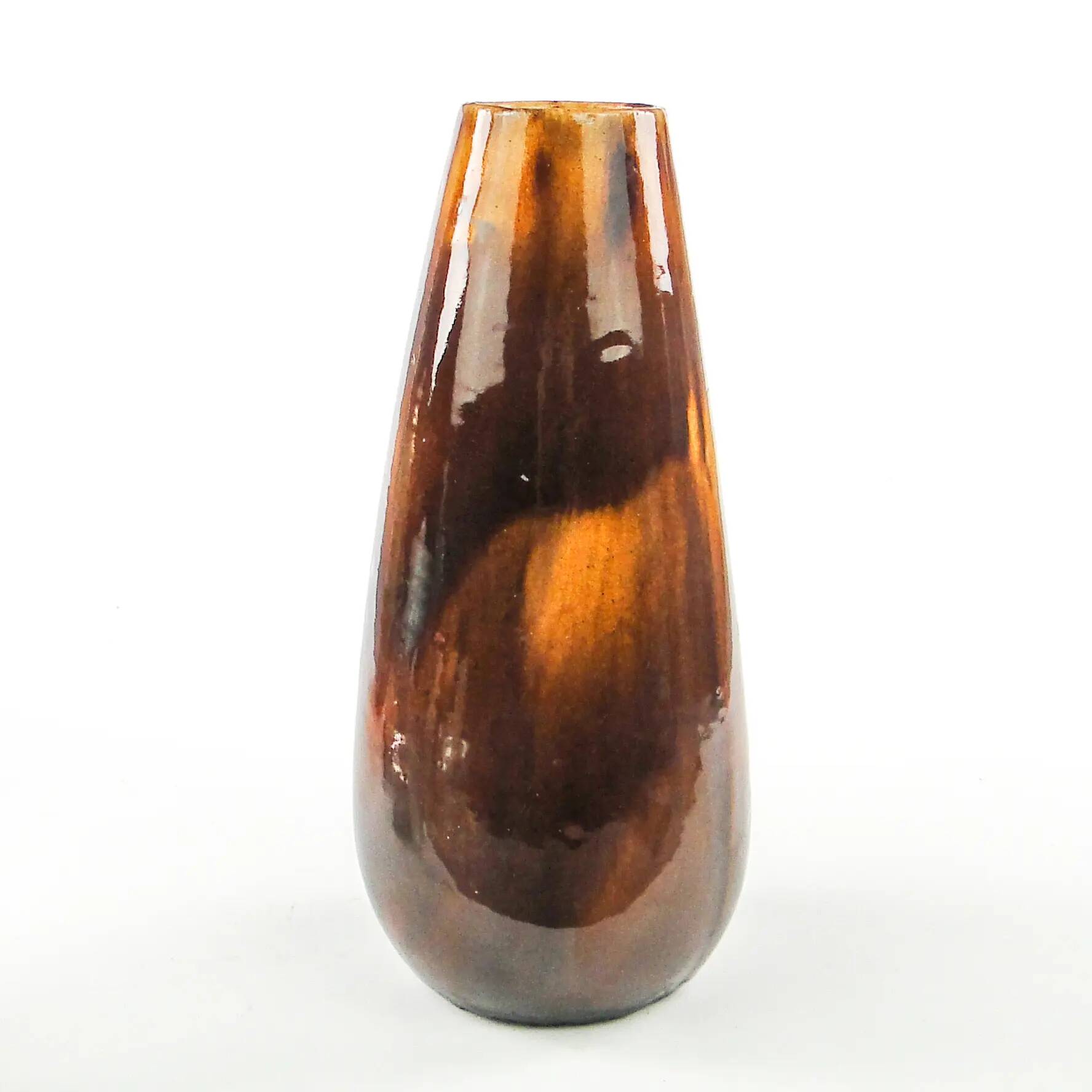 Vase, Polish modernism, ceramics, Milenium Cooperative, Poland, 1970s