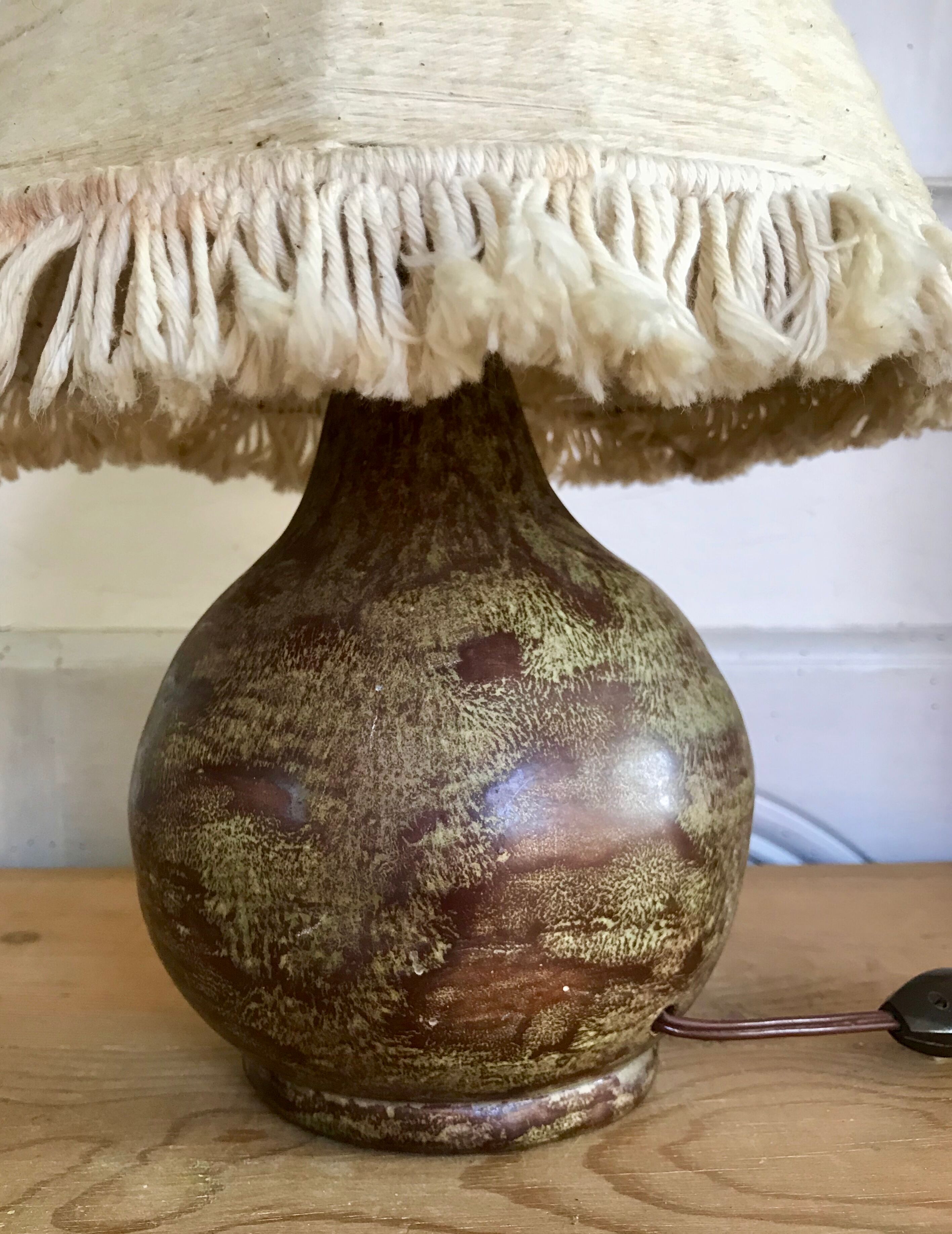 Vintage ceramic lamp