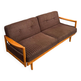 Canapé vintage daybed des années 60 knoll Antimott retro canapé lit