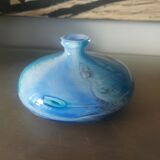 Vase en verre souflé Biot Jean Michel Operto