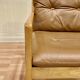 Fauteuil cuir design scandinave "Bernt Petersen" 1960.